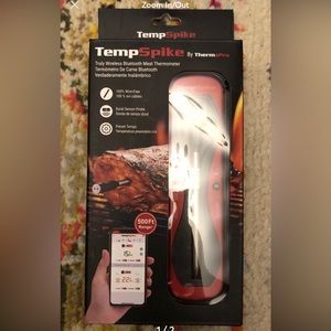 New TempSpike Truly Wireless Bluetooth Meat Thermometer